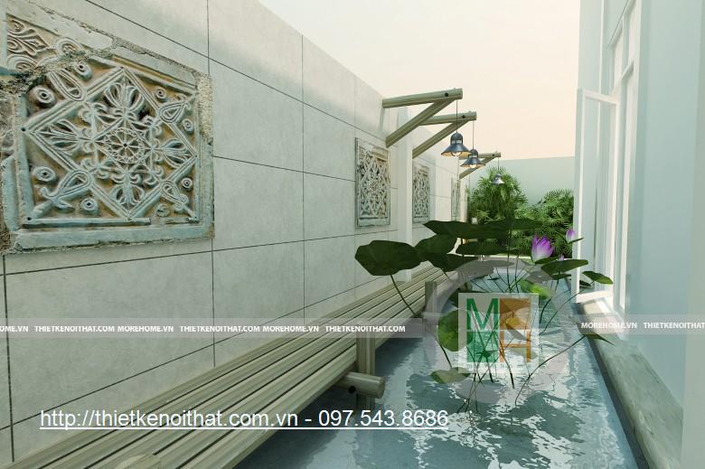 Thiết kế nội thất biệt thự Q9 Sài Gòn - Nhà chị Thảo